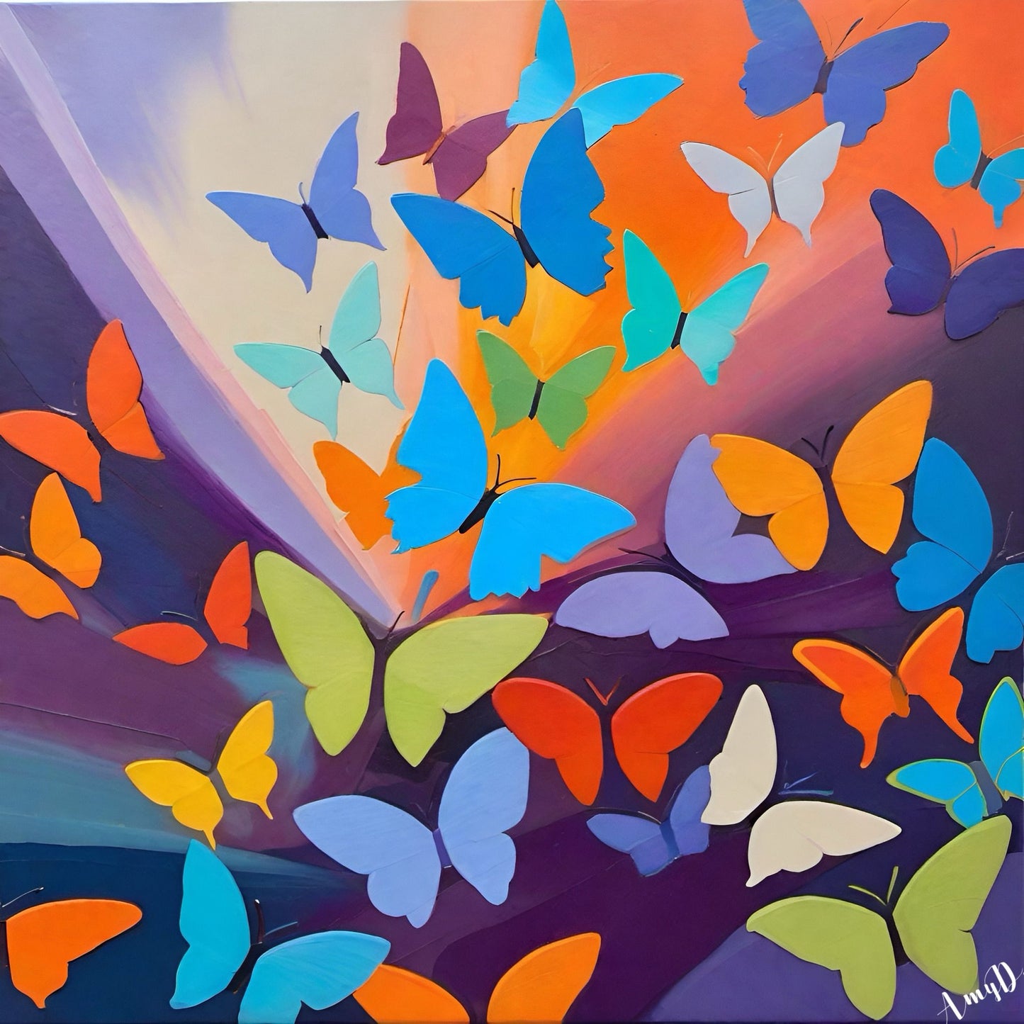 {{ product_title }} Fine Art Print | {{ product_vendor }} Jakero77 Amy Diab - Living in Colors (2023) Hand-Signed Fine Art Print Art Print Jakero77