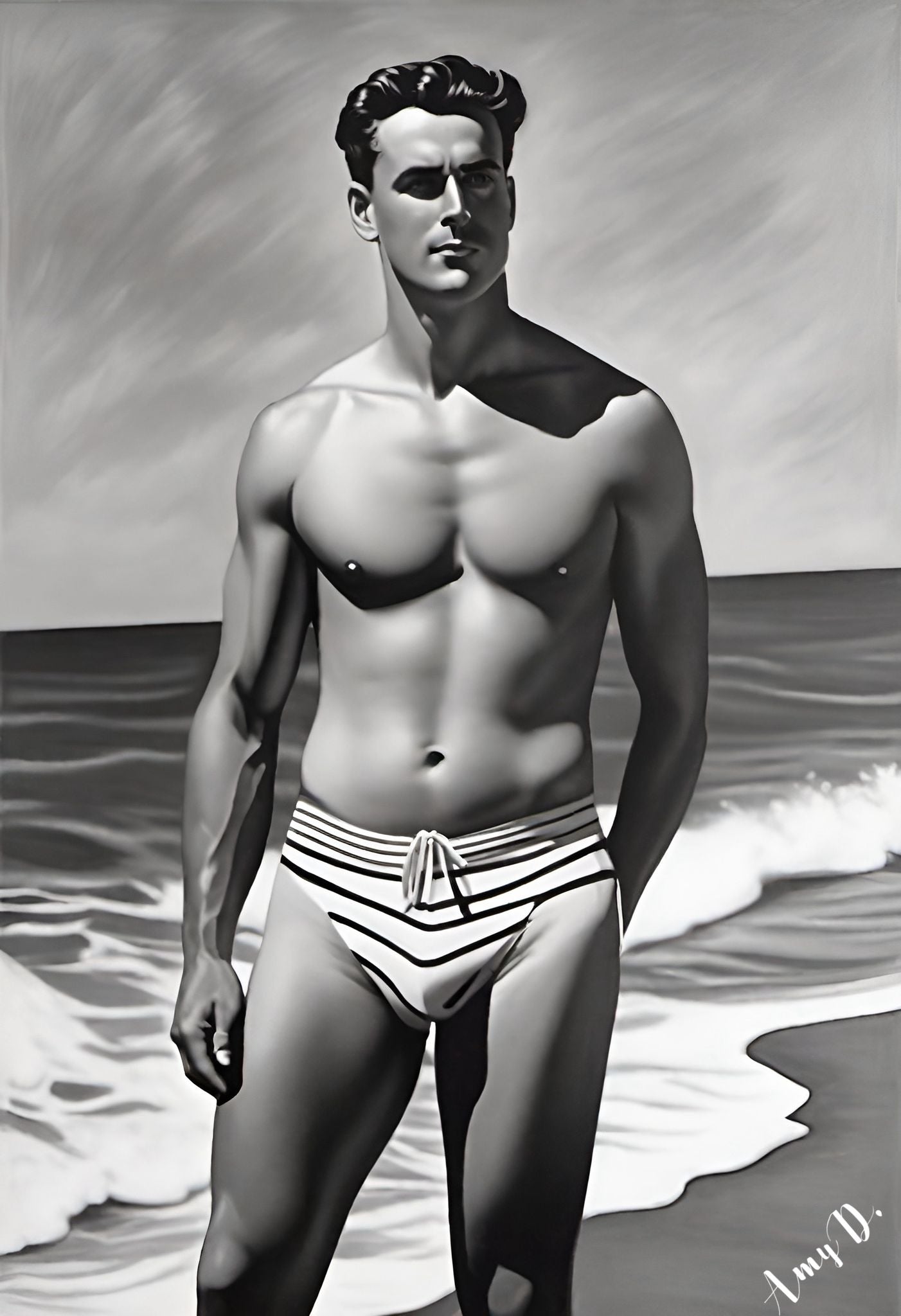 {{ product_title }} Fine Art Print | {{ product_vendor }} Jakero77 Amy Diab - A Vintage Reprieve (2024) Hand-Signed Fine Art Print Art Print Jakero77