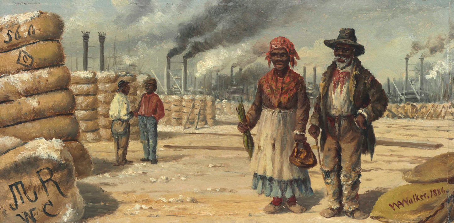 {{ product_title }} Fine Art Print | {{ product_vendor }} Jakero77 William Aiken Walker - On the Levee (1886) Fine Art Print Art Print Jakero77