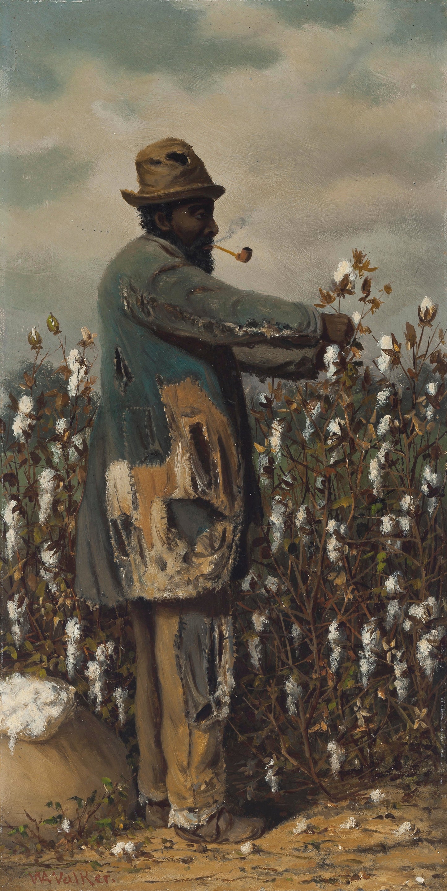 {{ product_title }} Fine Art Print | {{ product_vendor }} Jakero77 William Aiken Walker - Cotton Picker Man (circa 1916) Fine Art Print Art Print Jakero77