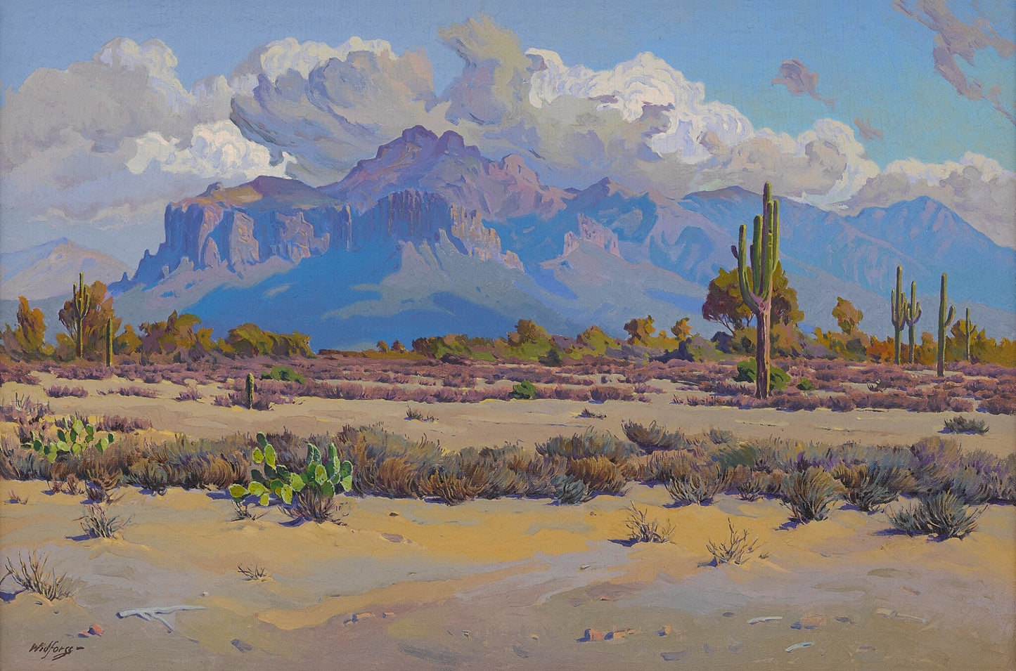 {{ product_title }} Fine Art Print | {{ product_vendor }} Jakero77 Gunnar Widforss - Desert Thundercloud (1902) Landscape Fine Art Print Art Print Jakero77