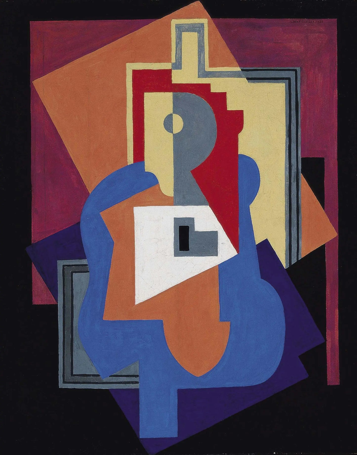 {{ product_title }} Fine Art Print | {{ product_vendor }} Jakero77 Albert Gleizes - Composition (1922) Abstract Cubism Fine Art Print Art Print Jakero77