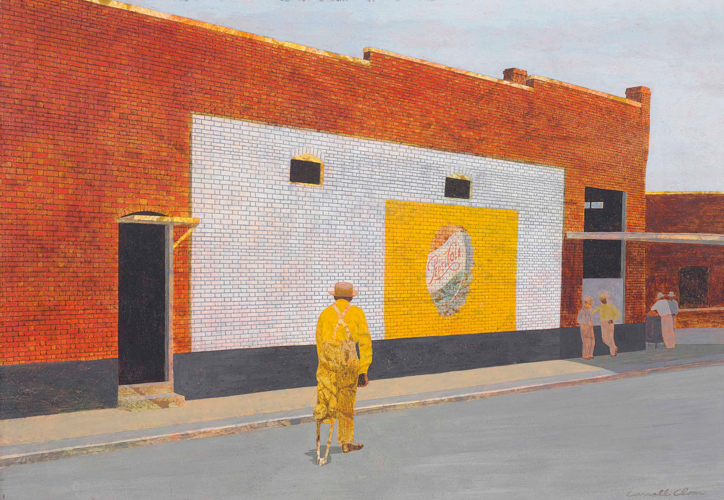 {{ product_title }} Fine Art Print | {{ product_vendor }} Jakero77 Carroll Cloar - Howe's Cash Grocery (1963) - 17" x 22" Fine Art Print Art Print Jakero77