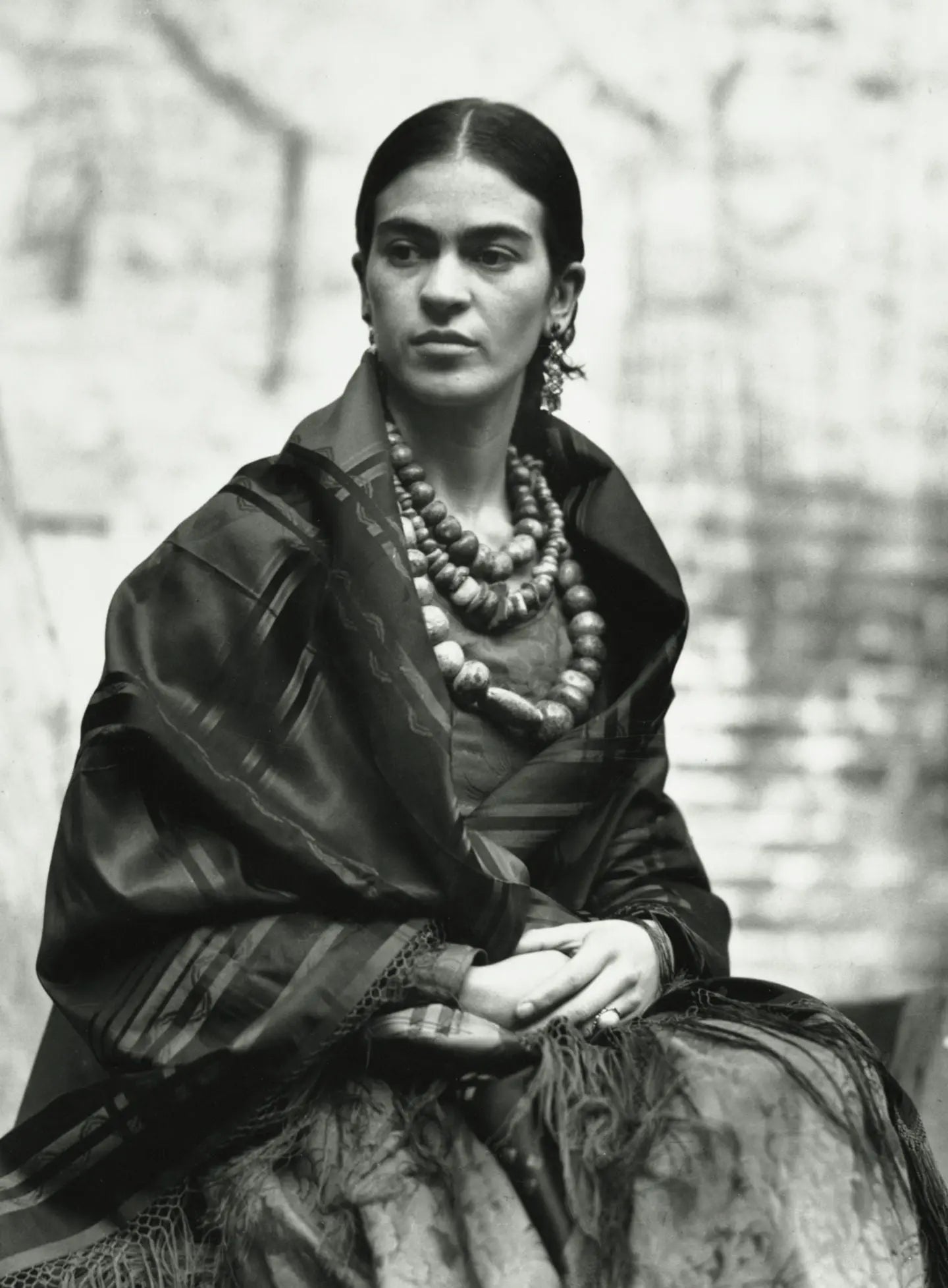 {{ product_title }} Fine Art Print | {{ product_vendor }} Jakero77 Edward Weston - Frida Kahlo Portrait Mexican Artist (1930) Fine Art Print Art Print Jakero77