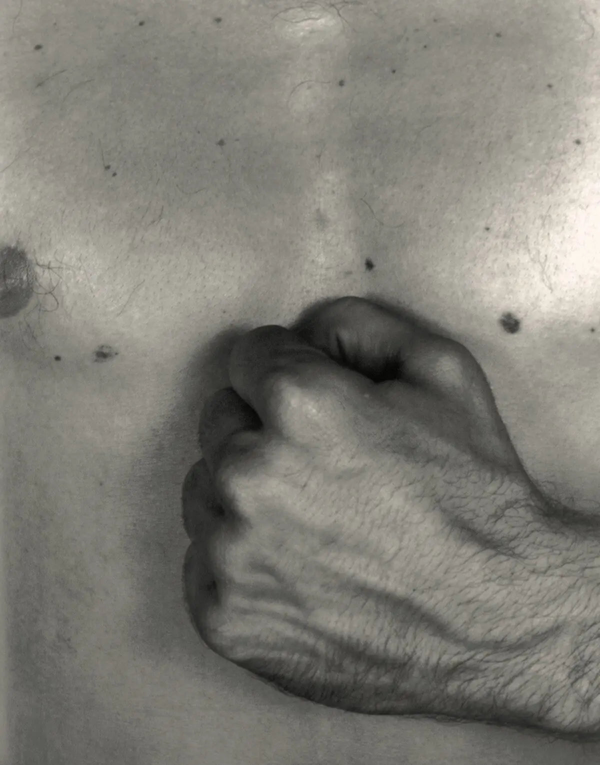 {{ product_title }} Fine Art Print | {{ product_vendor }} Jakero77 George Platt Lynes - Bare Chested Male Fist (1953) Fine Art Print Art Print Jakero77