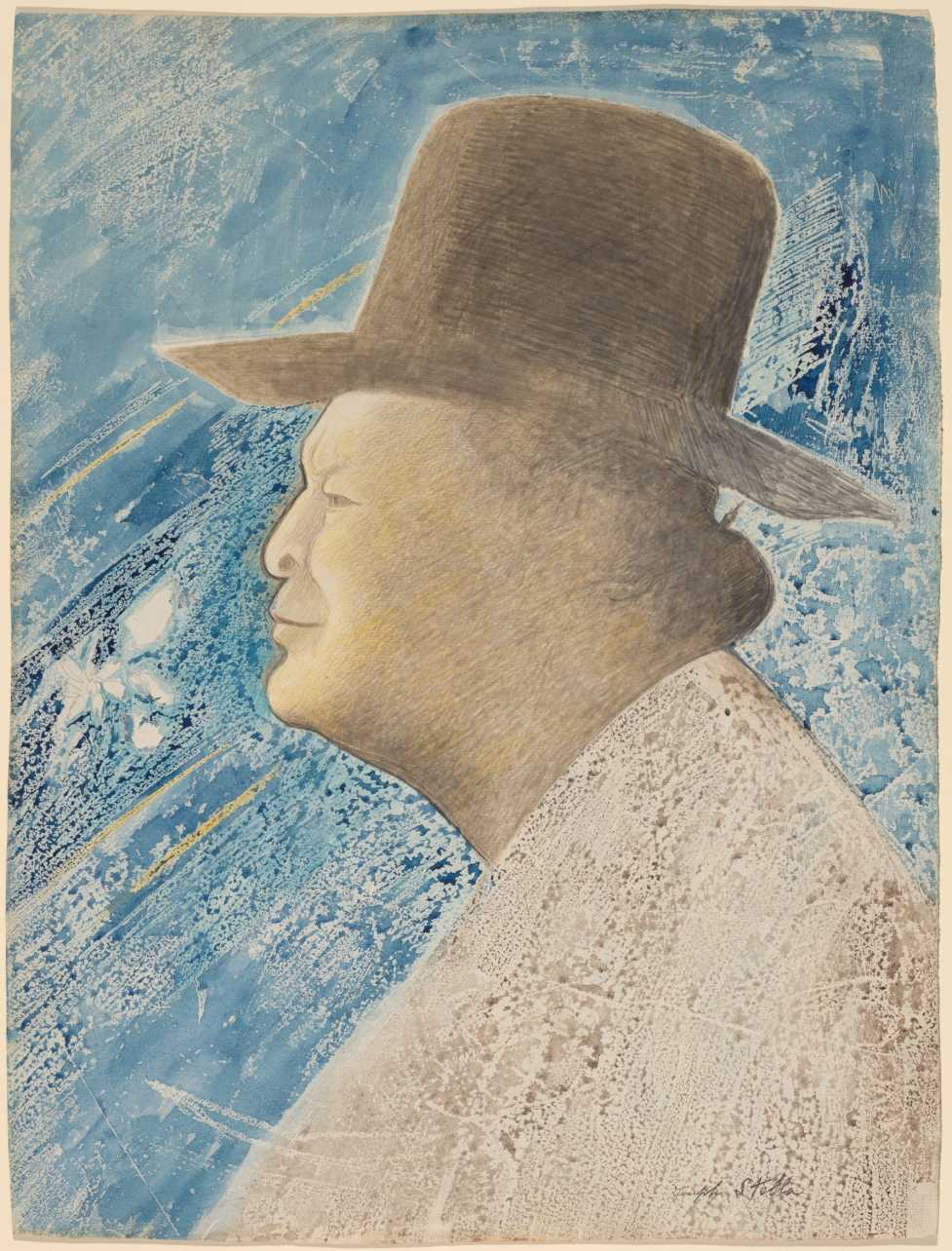 {{ product_title }} Fine Art Print | {{ product_vendor }} Jakero77 Joseph Stella - Self Portrait (circa 1929) - 17" x 22" Fine Art Print Art Print Jakero77