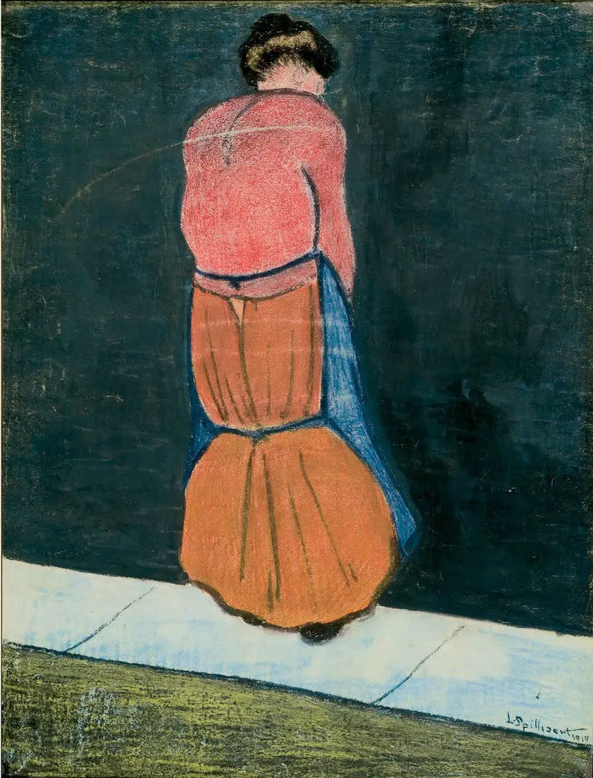 {{ product_title }} Fine Art Print | {{ product_vendor }} Jakero77 Léon Spilliaert - The Fisherman's Wife (1910) Fine Art Print Art Print Jakero77