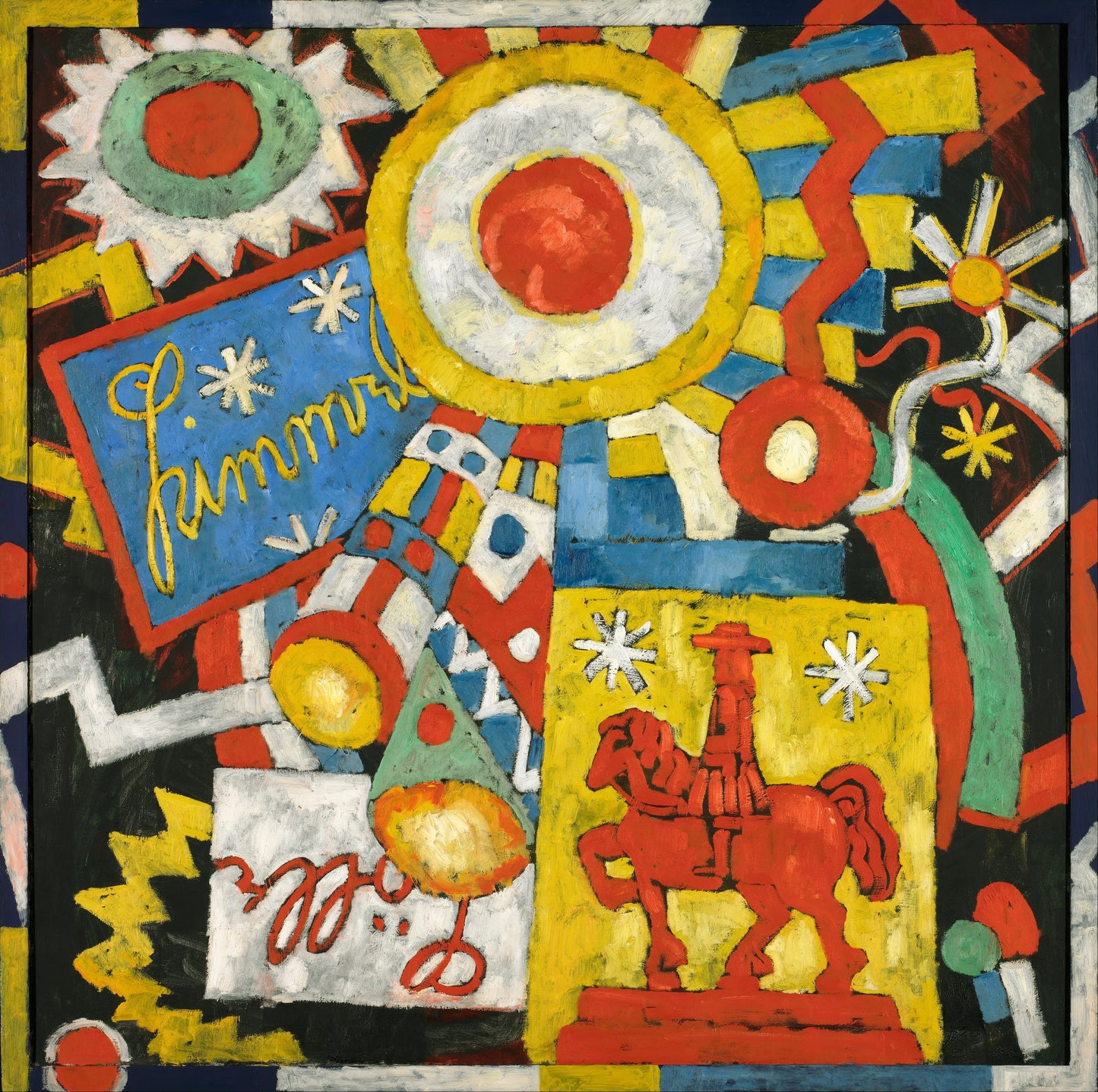{{ product_title }} Fine Art Print | {{ product_vendor }} Jakero77 Marsden Hartley - Himmel (1914-15) Sky Heaven Fine Art Print Art Print Jakero77