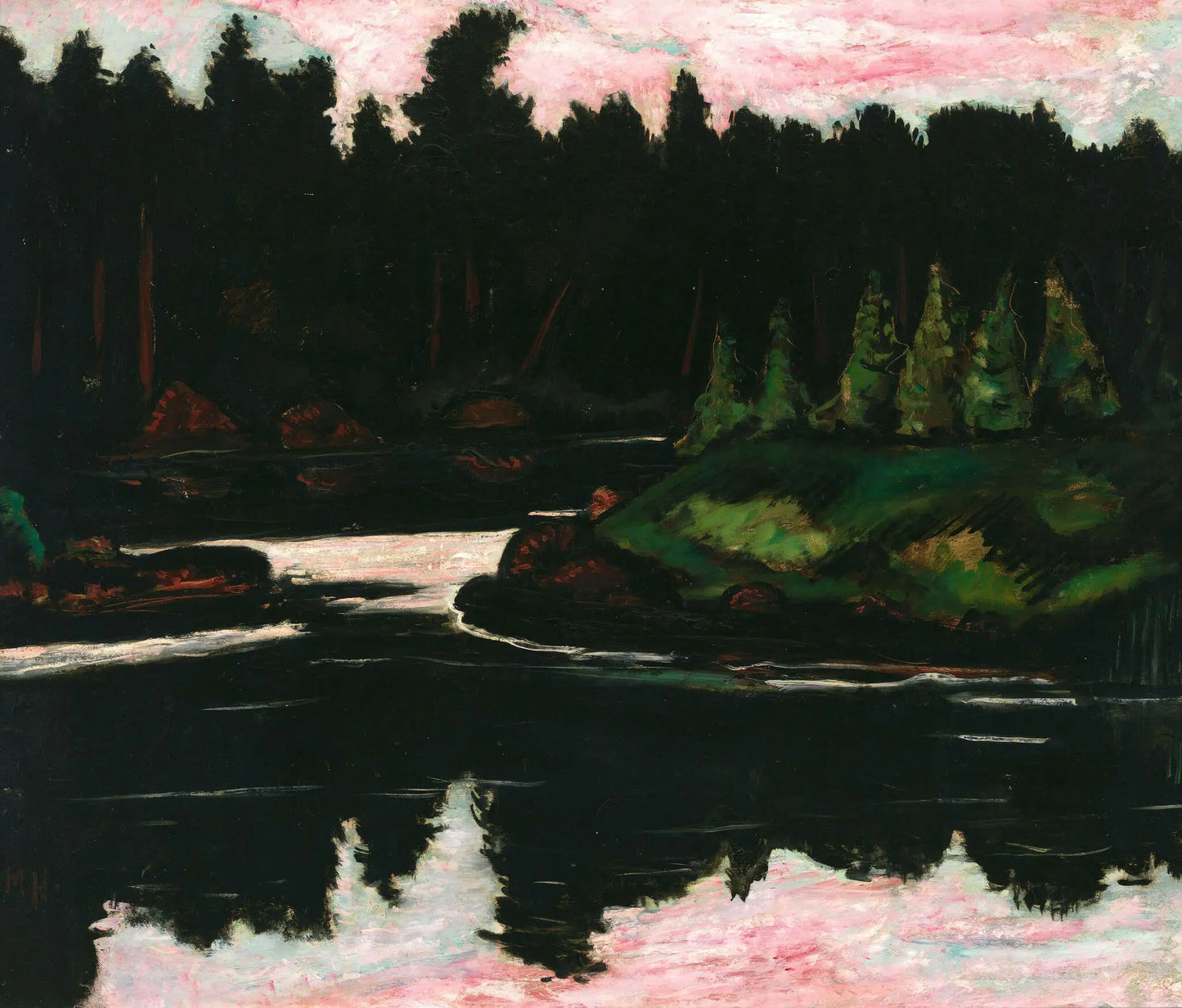 {{ product_title }} Fine Art Print | {{ product_vendor }} Jakero77 Marsden Hartley - Robin Hood Cove Georgetown Maine (1938) Fine Art Print Art Print Jakero77