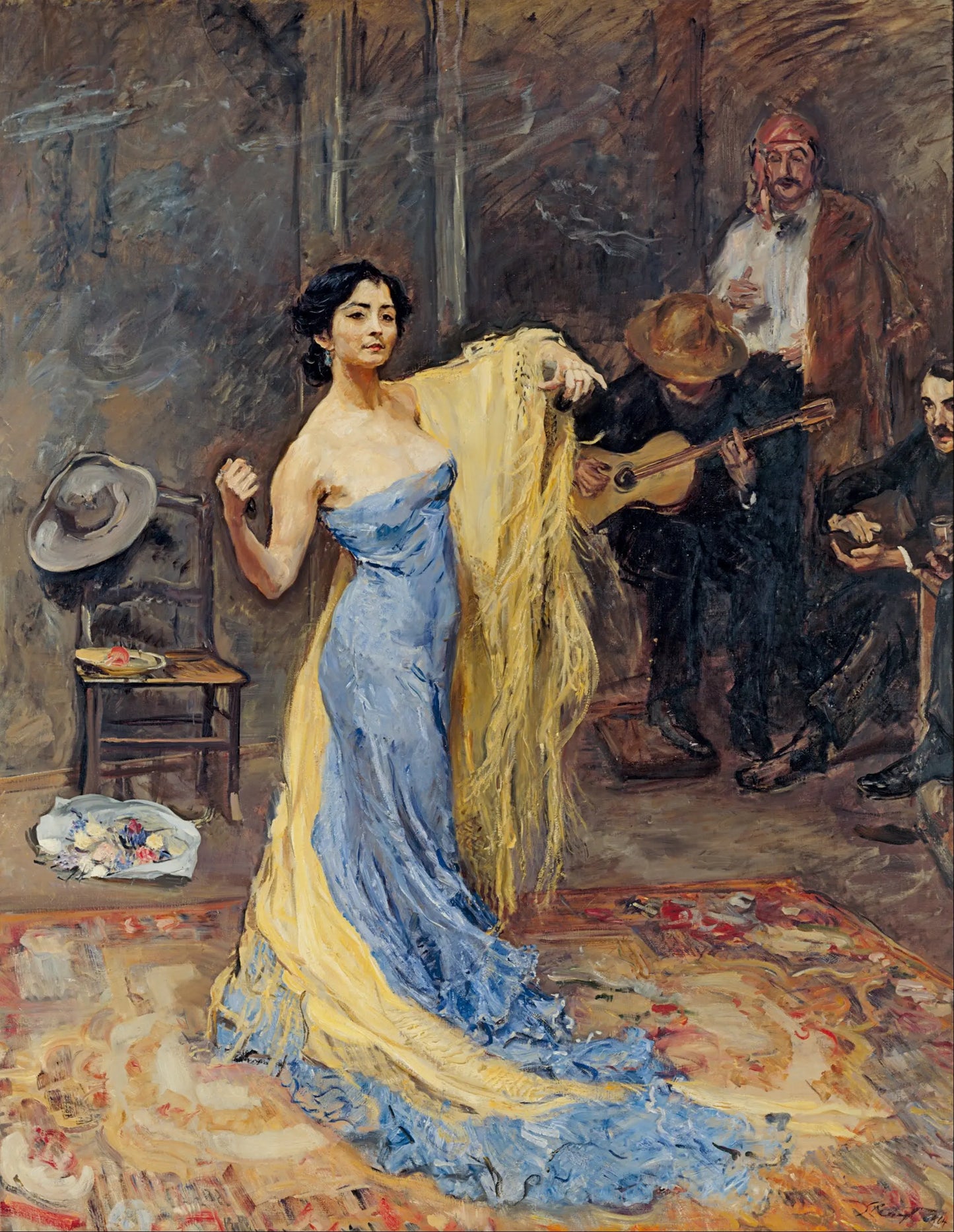 {{ product_title }} Fine Art Print | {{ product_vendor }} Jakero77 Max Slevogt - The Dancer Marietta di Rigardo (1904) - 17" x 22" Fine Art Print Art Print Jakero77