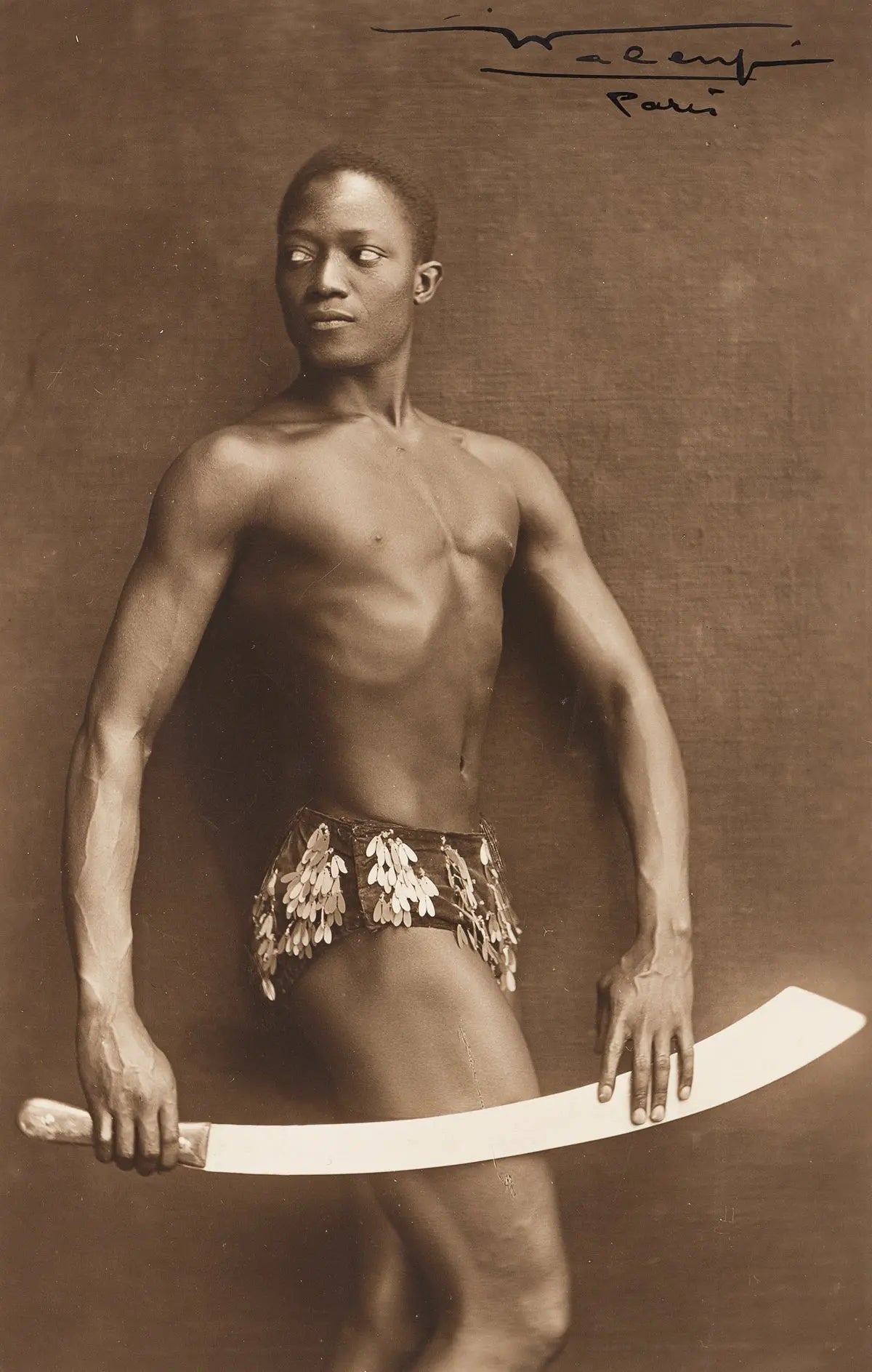 {{ product_title }} Fine Art Print | {{ product_vendor }} Jakero77 Waléry (Stanislaw Julian Ignacy Ostroróg) - Feral Benga (1930) Fine Art Print Art Print Jakero77