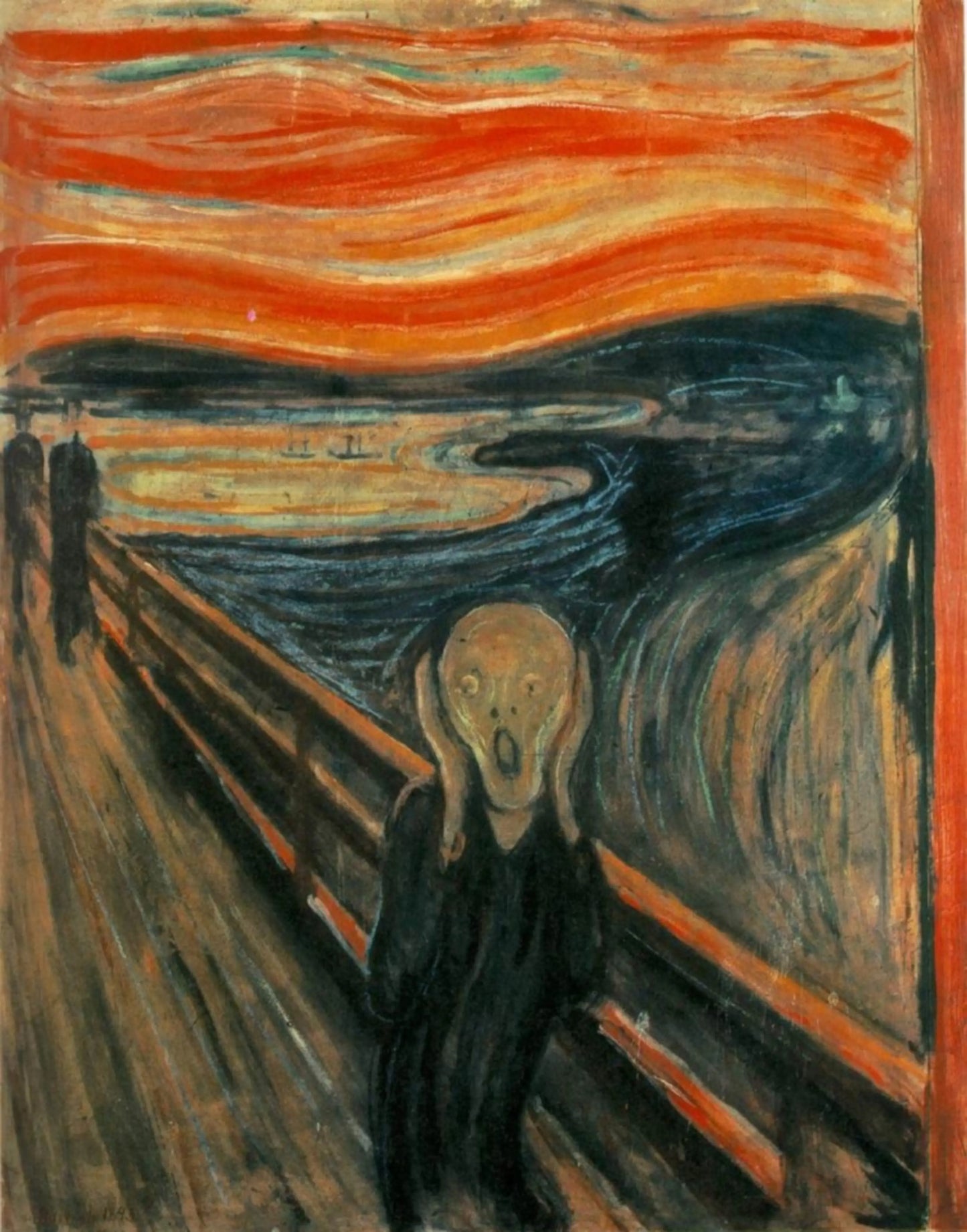 The Scream by Edvard Munch 1893 - 17" x 22" Fine Art Print Jakero77