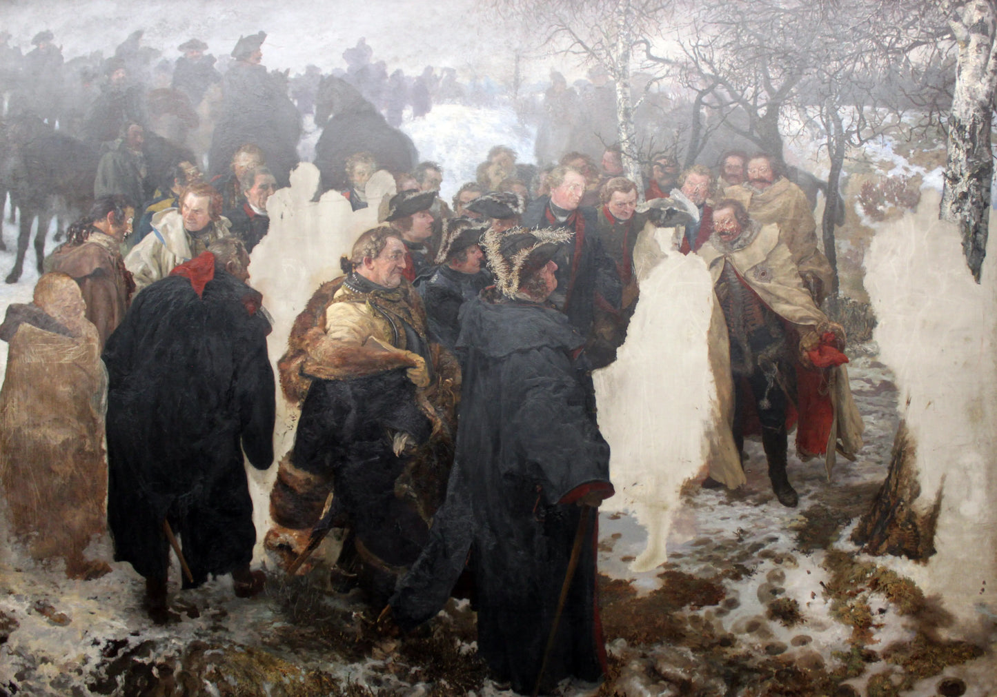 {{ product_title }} Fine Art Print | {{ product_vendor }} Jakero77 Adolph von Menzel - Frederick the Great Addresses Generals @ Battle Leuthen 1757 (1860) - 17" x 22" Fine Art Print Art Print Jakero77