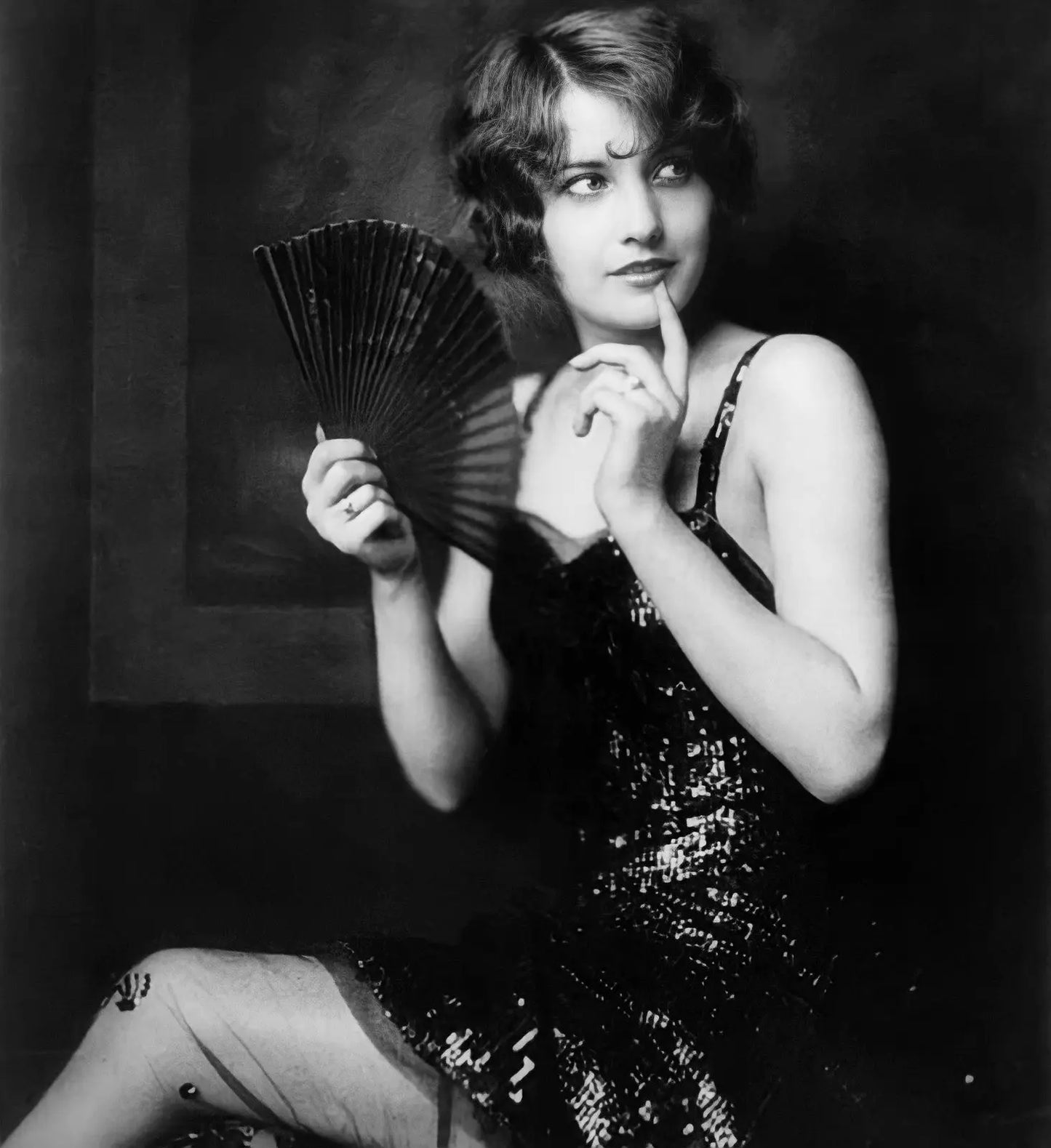 {{ product_title }} Fine Art Print | {{ product_vendor }} Jakero77 Alfred Cheney Johnston - Barbara Stanwyck Actress Glamour Shot 1920s - 17" x 22" Fine Art Print Art Print Jakero77