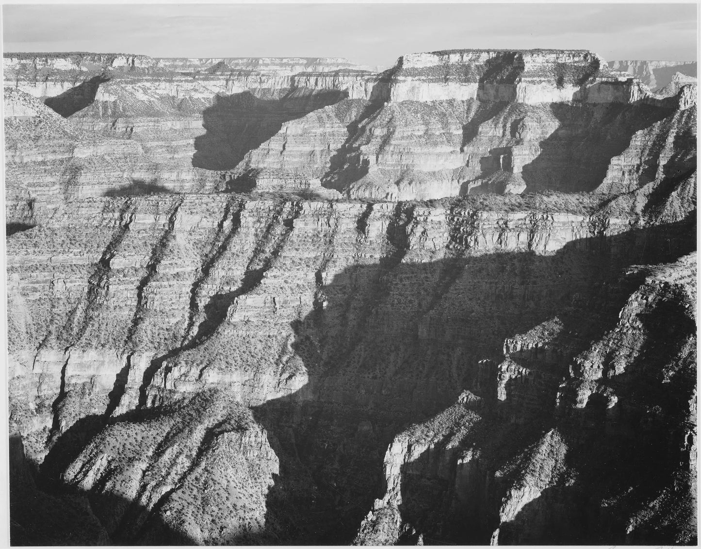 {{ product_title }} Fine Art Print | {{ product_vendor }} Jakero77 Ansel Adams - Cliff Formation Grand Canyon North Rim (1941) - 17" x 22" Art Print Art Print Jakero77