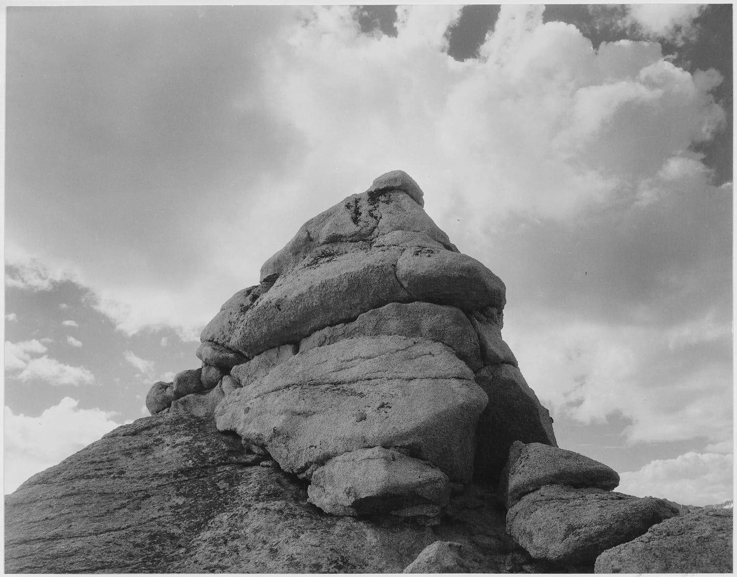 {{ product_title }} Fine Art Print | {{ product_vendor }} Jakero77 Ansel Adams - Rock & Cloud, King's River Canyon (1936) - 17" x 22" Fine Art Print Art Print Jakero77