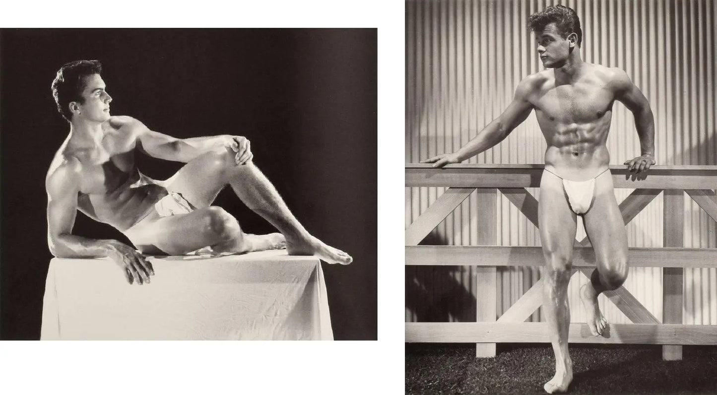 {{ product_title }} Fine Art Print | {{ product_vendor }} Jakero77 Bruce of Los Angeles Vintage Art Nude Males Gay Interest -17"x22" Fine Art Print - 2099 Art Print Jakero77