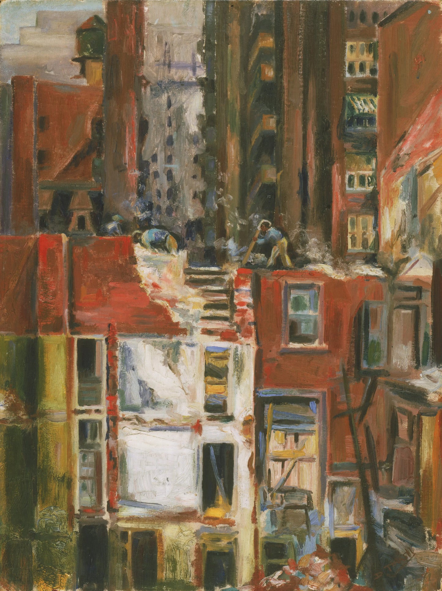 {{ product_title }} Fine Art Print | {{ product_vendor }} Jakero77 Dox Thrash - Demolition (1944) Signed - 17" x 22" Fine Art Print Art Print Jakero77