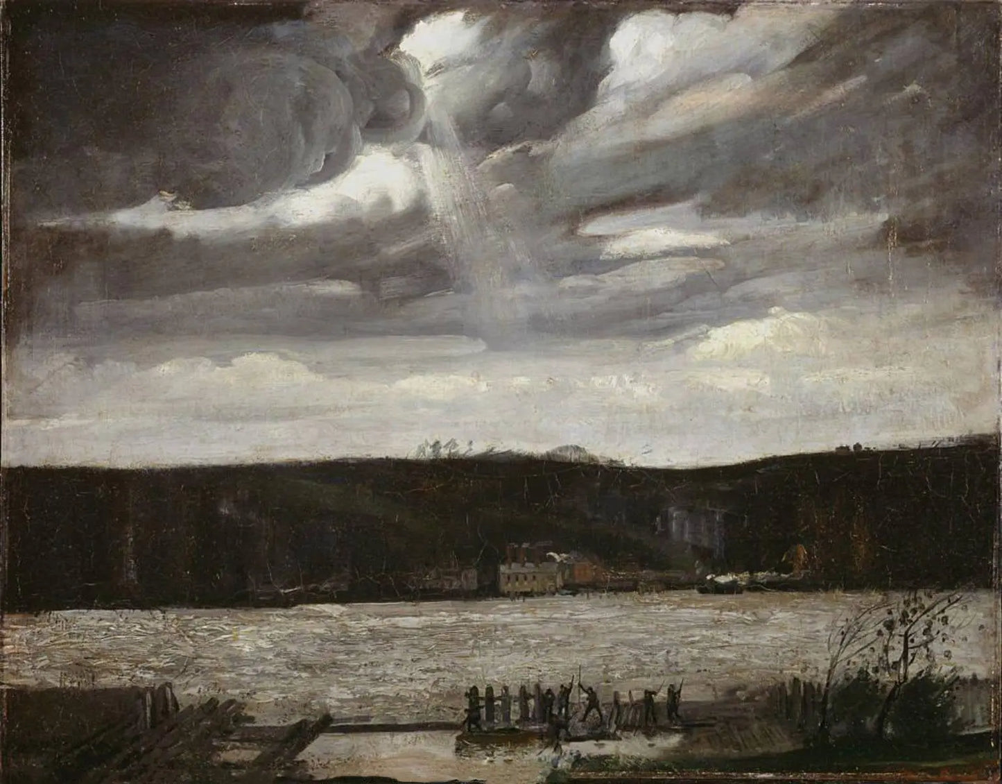 {{ product_title }} Fine Art Print | {{ product_vendor }} Jakero77 George Bellows - A Cloudy Day (1908) - 17" x 22" Fine Art Print Art Print Jakero77