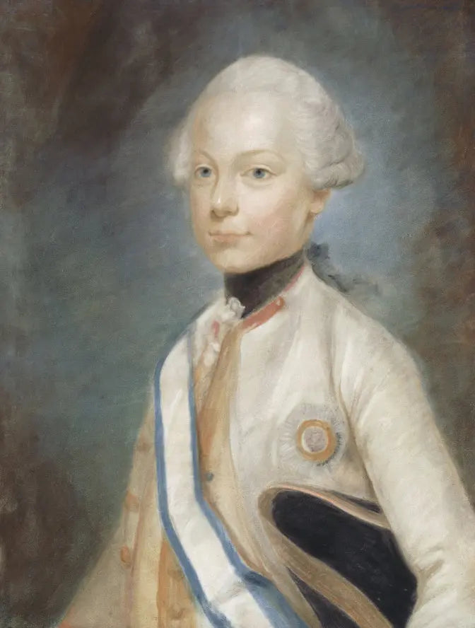 {{ product_title }} Fine Art Print | {{ product_vendor }} Jakero77 Joseph Ducreux - Archduke Maximilian Franz 18th Century - 17"x22" Fine Art Print Art Print Jakero77