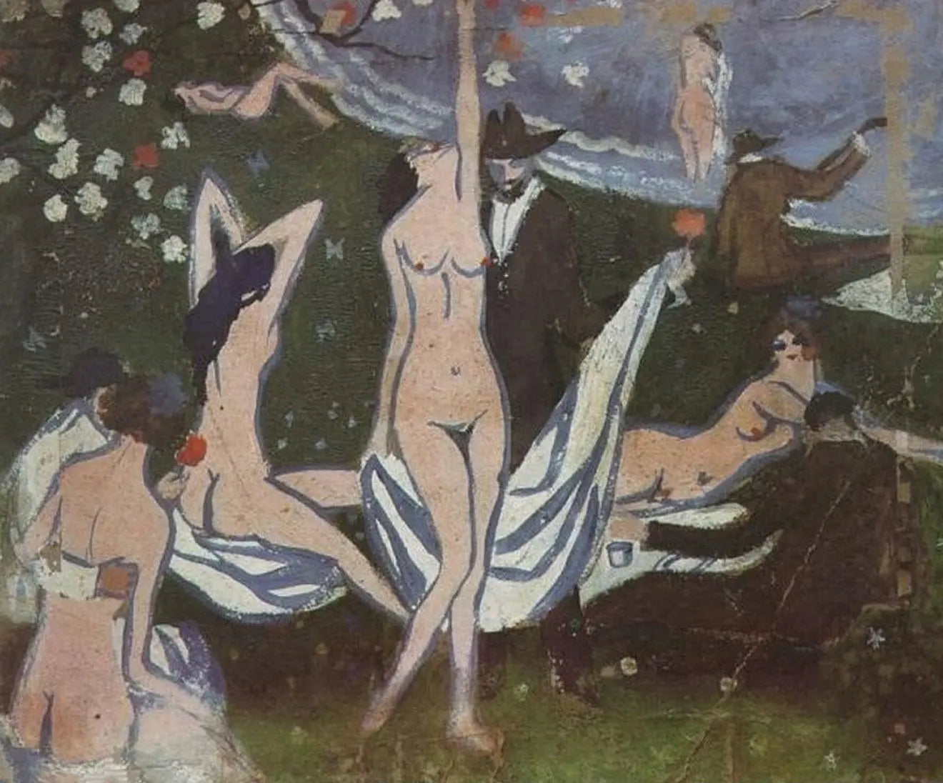 {{ product_title }} Fine Art Print | {{ product_vendor }} Jakero77 Salvador Dali - The Picnic (1921) - 17" x 22" Fine Art Print Art Print Jakero77