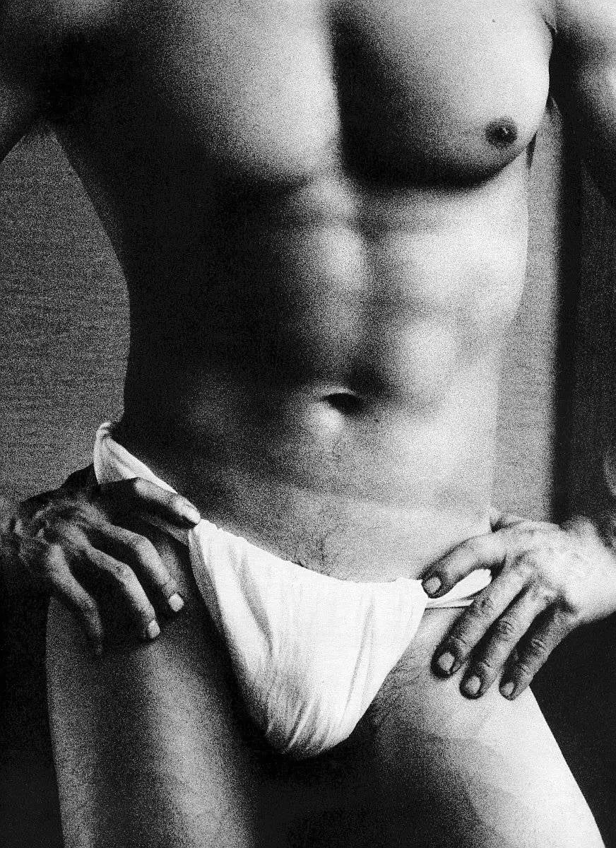 {{ product_title }} Fine Art Print | {{ product_vendor }} Jakero77 Tamotsu Yato - Japanese Male Muscle Underwear (1972) Gay - 17" x 22" Fine Art Print Art Print Jakero77
