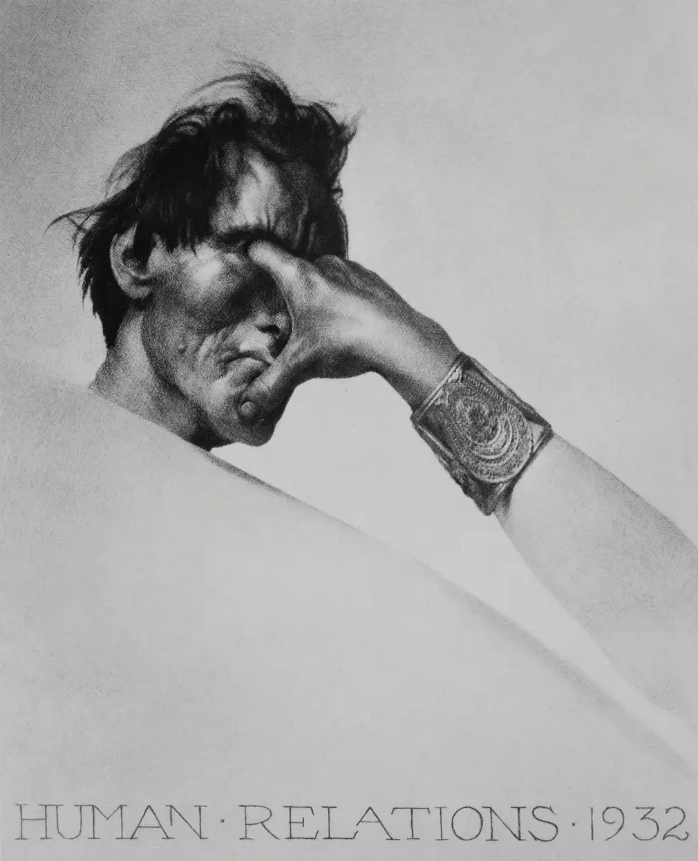 {{ product_title }} Fine Art Print | {{ product_vendor }} Jakero77 William Mortensen - Human Relations (1932) Political - 17" x 22" Fine Art Print Art Print Jakero77