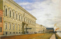 Albert Benois Palace of Great Prince Pavel Alexandrovich 1910 Fine Art Print