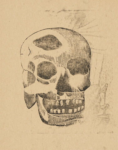 Jose Guadalupe Posada - Skull (1890) Dia de Los Muertos - 17"x22" Fine Art Print