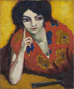 Kees van Dongen - The Finger on the Cheek (1910) - 17" x 22" Fine Art Print