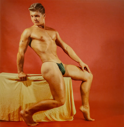 Bruce Bellas of LA - Rich O'Dell Semi Nude Gay 1960s - 17" x 22" Fine Art Print