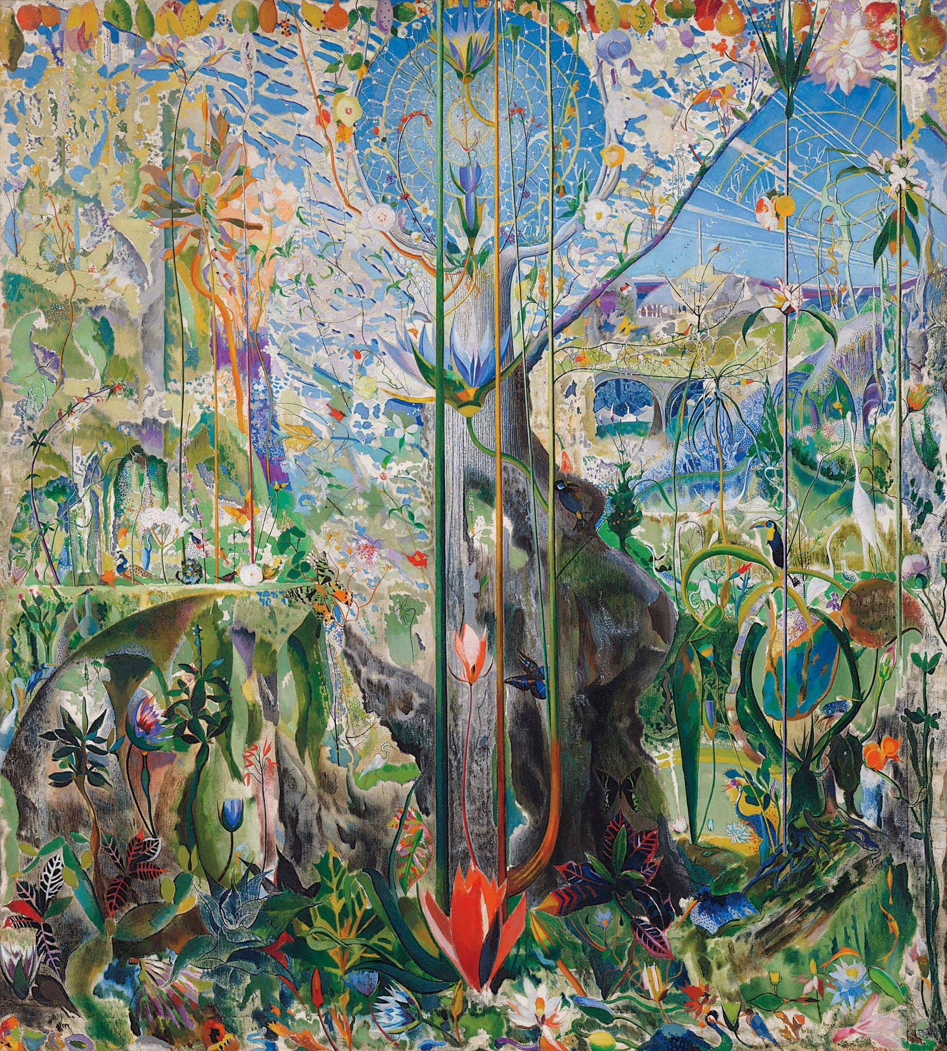 Joseph Stella - Tree of My Life (1919) - 17" x 22" Fine Art Print