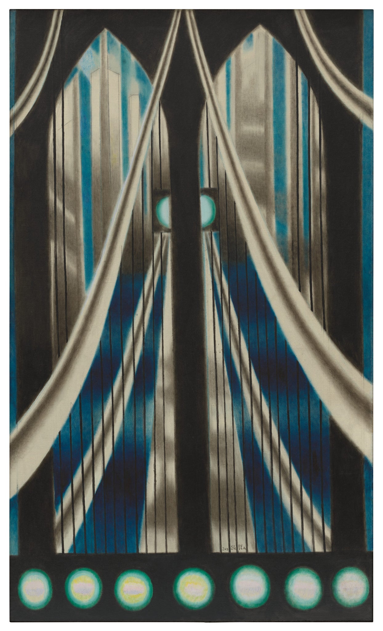 Joseph Stella - Bridge (1936) - 17" x 22" Fine Art Print