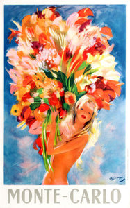 Jean-Gabriel Domergue - Monte Carlo (circa 1937) - 17" x 22" Fine Art Print