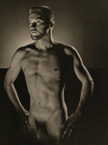 George Platt Lynes - Gary Garrett Nude (1952) - 17" x 22" Fine Art Print