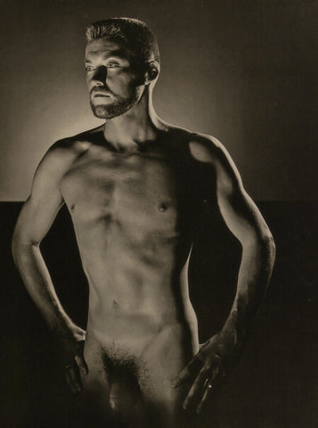 George Platt Lynes - Gary Garrett Nude (1952) - 17" x 22" Fine Art Print