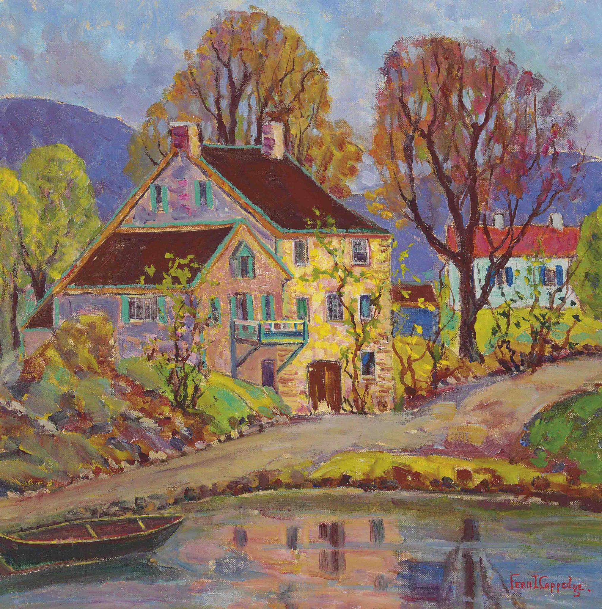 Fern Isabel Coppedge - Reflections (circa 1930) - 17" x 22" Fine Art Print