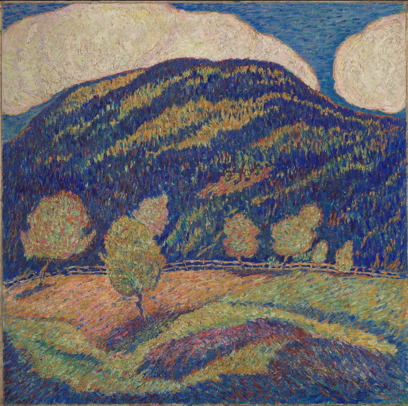 Marsden Hartley - The Silence of High Noon, Midsummer (1907) - 17"x22" Art Print