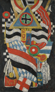 Marsden Hartley - Portrait of a German Officer (1914) - 17" x 22" Fine Art Print