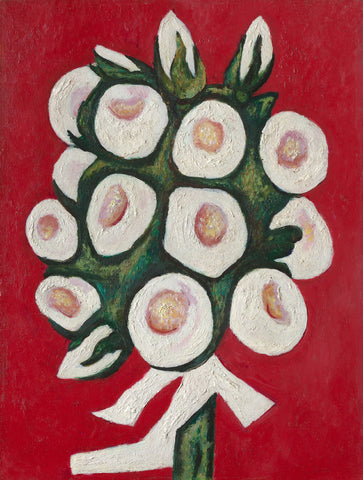 Marsden Hartley - Roses for Seagulls That Lost Their Way (1935) - 17"x22" Print