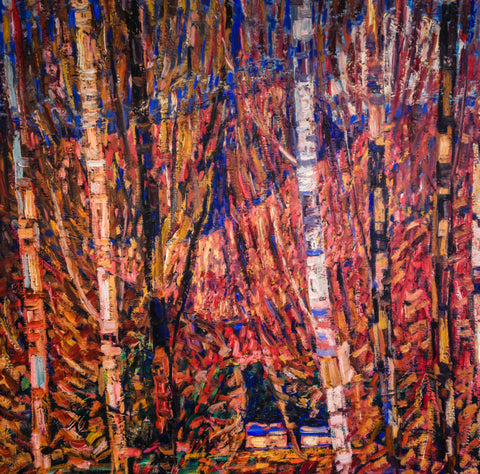 Marsden Hartley - Maine Woods (1908) - 17" x 22" Fine Art Print