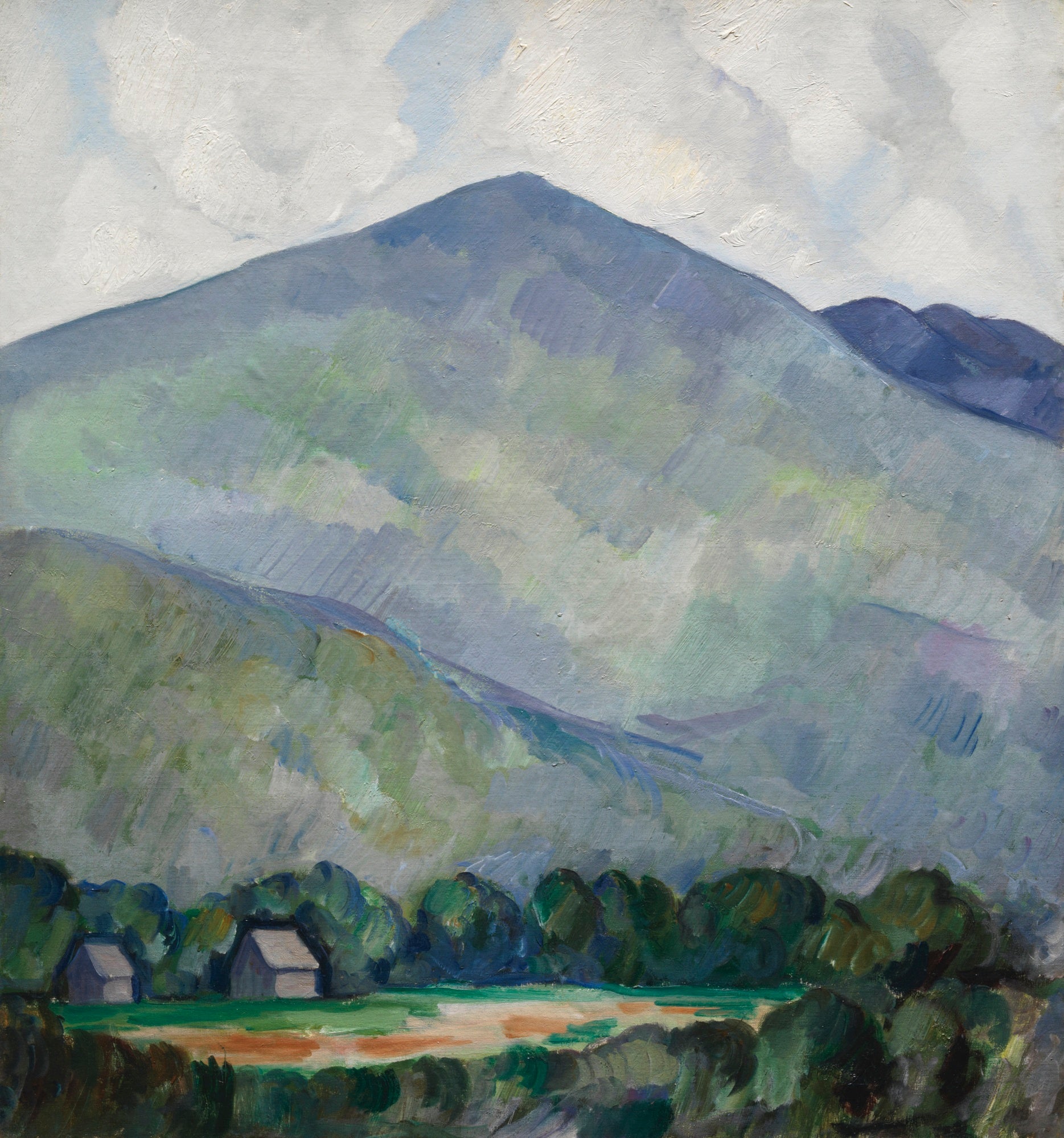 Marsden Hartley - Mountains No. 23 (1930) Landscape - 17" x 22" Fine Art Print