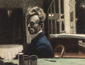 {{ product_title }} Fine Art Print | {{ product_vendor }} Jakero77 Léon Spilliaert - Self Portrait (1908) Side Profile Fine Art Print Art Print  Jakero77