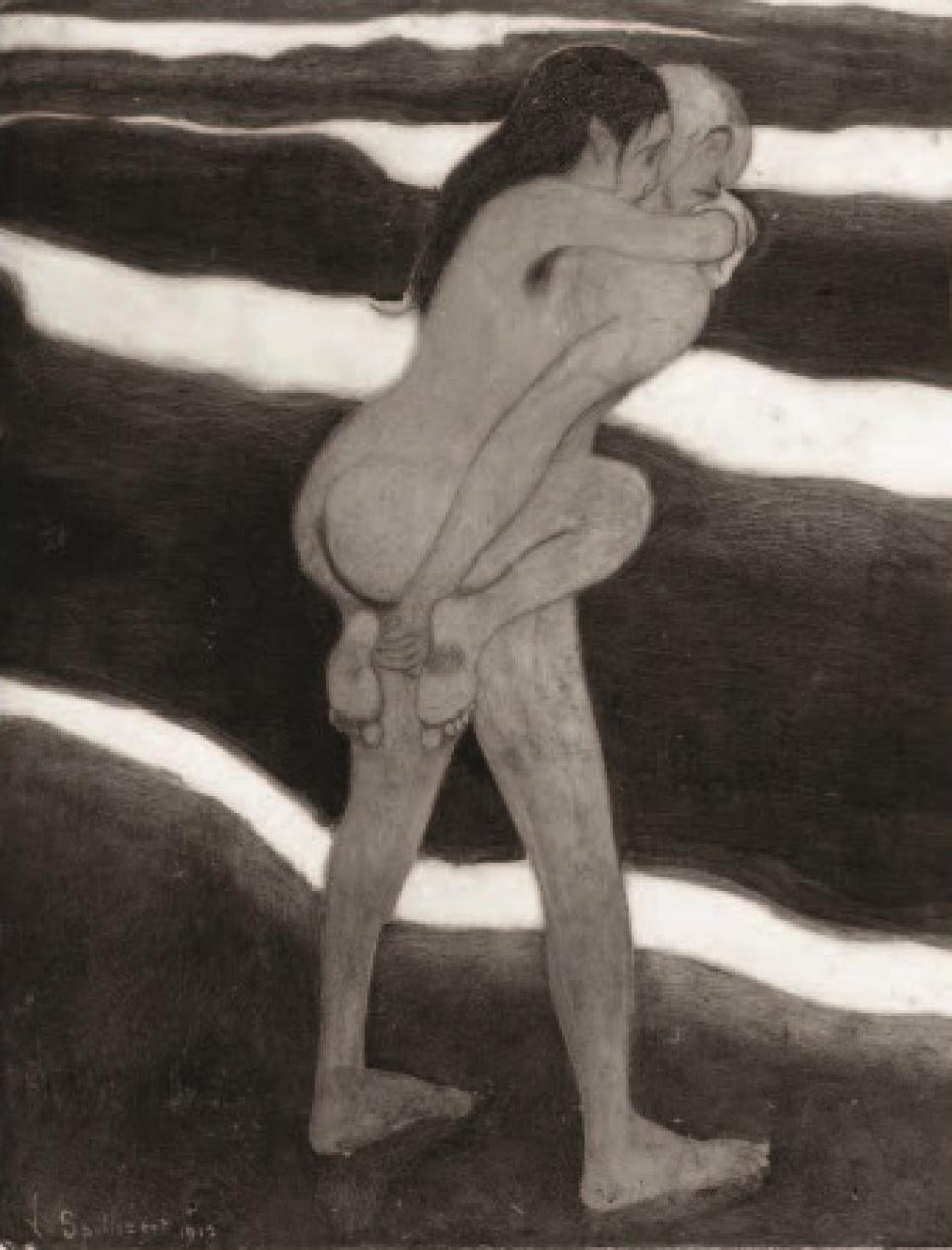 {{ product_title }} Fine Art Print | {{ product_vendor }} Jakero77 Léon Spilliaert - Nude Swimmers at the Beach (1917) Fine Art Print Art Print  Jakero77