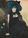 {{ product_title }} Fine Art Print | {{ product_vendor }} Jakero77 Leon Spilliaert - The Absinthe Drinker (1907) Fine Art Print Art Print  Jakero77