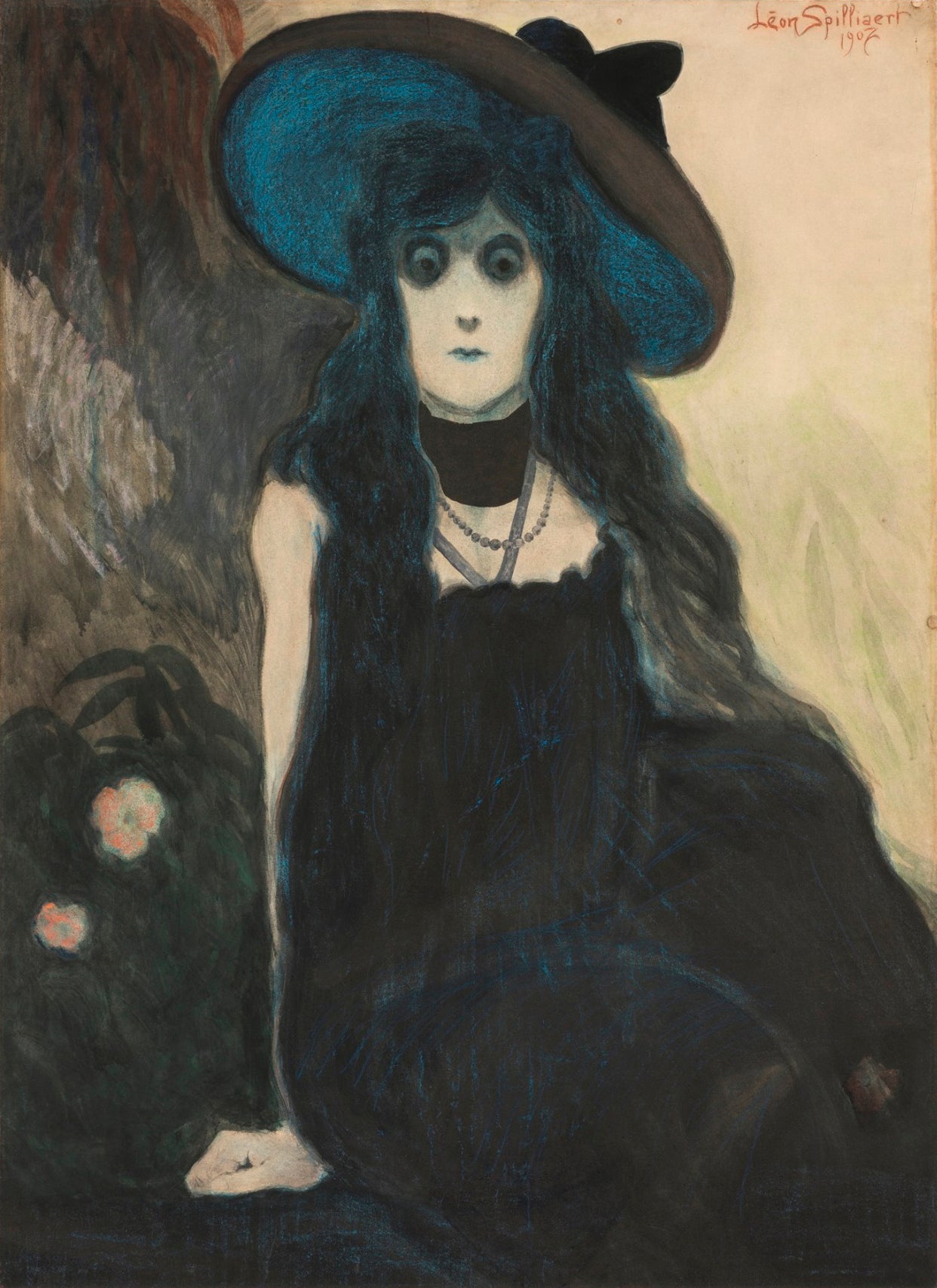 {{ product_title }} Fine Art Print | {{ product_vendor }} Jakero77 Leon Spilliaert - The Absinthe Drinker (1907) Fine Art Print Art Print  Jakero77