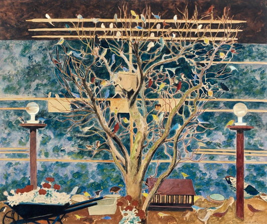 {{ product_title }} Fine Art Print | {{ product_vendor }} Jakero77 Léon Spilliaert - L'arbre aux Oiseaux (1934) The Bird Tree Fine Art Print Art Print  Jakero77