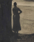 {{ product_title }} Fine Art Print | {{ product_vendor }} Jakero77 Leon Spilliaert - Attente Wachtend (1902-03) Woman Waiting Fine Art Print Art Print  Jakero77