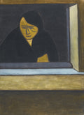 {{ product_title }} Fine Art Print | {{ product_vendor }} Jakero77 Léon Spilliaert - Woman at the Window (1928) Fine Art Print Art Print  Jakero77