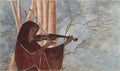 {{ product_title }} Fine Art Print | {{ product_vendor }} Jakero77 Léon Spilliaert - La Musicienne (1942) Violinist Fine Art Print Art Print  Jakero77